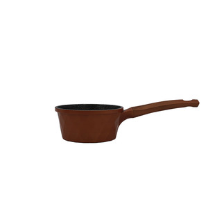 No-stick el tratamiento superficial <span class=keywords><strong>de</strong></span> <span class=keywords><strong>la</strong></span> <span class=keywords><strong>pintura</strong></span> <span class=keywords><strong>de</strong></span> 16 cm <span class=keywords><strong>de</strong></span> aluminio salsa olla sin cubierta - Product Image 3