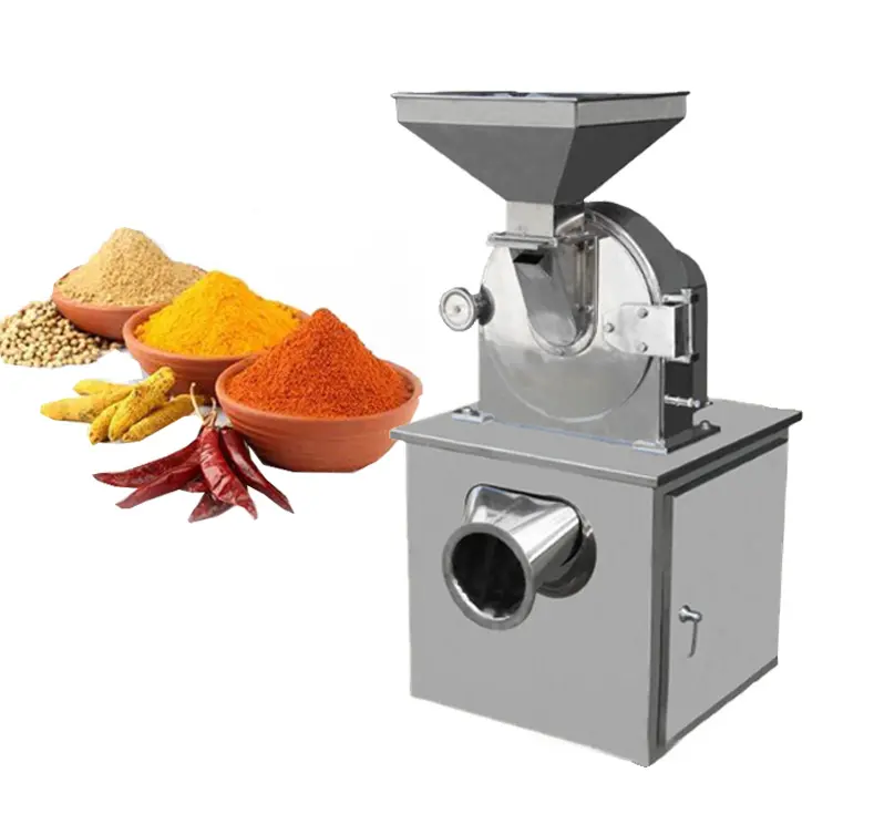 automatic industrial commercial Stainless Steel Food Coconut Pulverizer Machine grinder coffee spice sugar Pin Mill