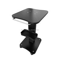 Chariot de beauté portable avec 4 roues, support mobile pour équipement de salon IPL RF Cavitati0n, rangement et organisation