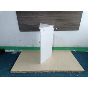 DB Freestanding Sideboard 2-Door <b>Corner</b> <b>Storage</b> Cabinet with Adjustable Shelves Gym Organizer - Product Image 3