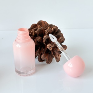 Emballage promotionnel OEM à bas prix pour brillant à lèvres avec bouchon à vis, <span class=keywords><strong>tube</strong></span> de brillant à lèvres avec applicateur pinceau pour soins de la peau et fard à joues - Product Image 2