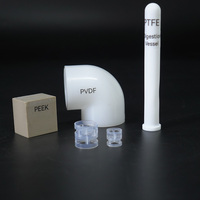 Kunststoff PTFE Pall-Ring Extrusions- und Schneidedienst für Industrielle Anwendungen PFA Pall-Ring