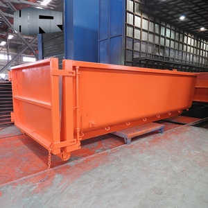 <span class=keywords><strong>Heavy</strong></span>-Duty xây dựng và phá hủy chất thải container Mới chất thải rắn roll off dumpster với móc nâng bin cho phế liệu kim loại - Product Image 6