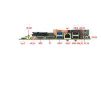 Carte mère Elsky Small OPS Intel Alder Lake 12e génération I3 I5 I7 I9 DDR4 32G 1LAN 4K pour mini PC OPS