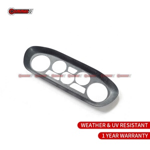 ชุดแต่งภายในรถยนต์คาร์บอนไฟเบอร์แห้งคุณภาพสูงสไตล์ OEM ฝาครอบปุ่มควบคุมกลางสำหรับ Ferrari 458 - Product Image 6