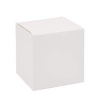 Boîte cadeau de bougie de luxe recyclable écologique personnalisée avec ruban de couvercle Boîte d'emballage en papier kraft pour cadeau de fête de mariage