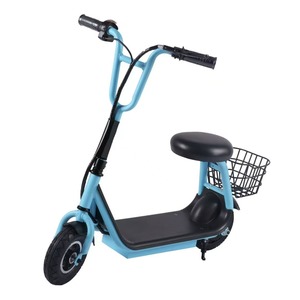 Trottinette électrique pliable pour enfants, style mini, 2 roues, avec siège et panier, pour les trajets quotidiens des enfants, certifiée CE - Product Image 2