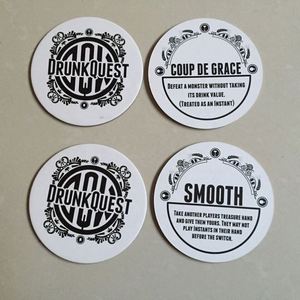 Factory Price Custom Logo Wholesale Sublimation Coaster Beer <b>Mat</b> Drink Coasters Round Cup Coaster for Drink - Product Image 2