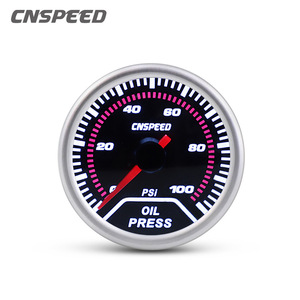 CNSPEED เกจวัดแรงดันน้ำมัน 2 นิ้ว 52 มม. เกจวัดแรงดันน้ำมันเครื่องแบบกลไกสำหรับรถยนต์ - Product Image 1