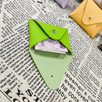 Dompet Kulit PU YinHui-concept Normcore/Minimalis, Tempat Kartu, Kantong Koin, Logo/Pola Dapat Disesuaikan, 3-in-1, Untuk Kartu Bisnis
