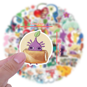 สติกเกอร์กราฟฟิตี <span class=keywords><strong>pikmin</strong></span> 50ชิ้นสติกเกอร์กีตาร์คอมพิวเตอร์สเก็ตบอร์ดสติกเกอร์การ์ตูนเกมขายส่ง - Product Image 2