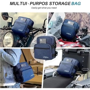 Sacoche de Selle de Vélo Grande Capacité 13L en PVC Durable, Imperméable, pour VTT, Taille Personnalisable pour le Cyclisme - Product Image 6