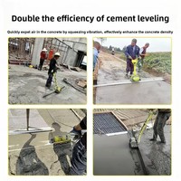 Handgeführter, motorisierter Betonrüttler mit externem Antrieb, elektrischer Betonvibrator, Betonabzieher, Beton-Nivelliermaschine