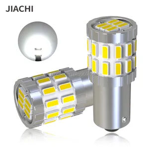 JIACHI fabrika süper parlak Led Canbus 3014 30SMD çip BA9S T4W için LED ampuller yan kapı nezaket ışıkları harita ışıkları