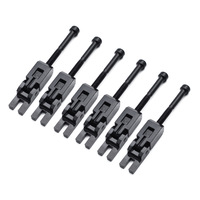 Guitare électrique et basse, pont de trémolo à double action avec support de cordes en métal et barre de pression, blocs de guidage des cordes, accessoires