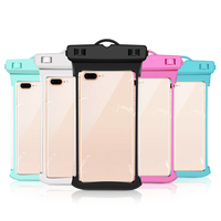 Pochette étanche pour téléphone Sac sec submersible pour la natation Plage Plongée Etui universel pour smartphone iPhone Samsung Android
