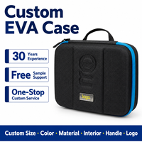 Étui de transport rigide en EVA avec logo personnalisé, étanche, antichoc, sac de rangement pour outils de voyage