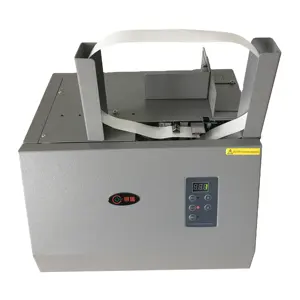 Automatic and manual desktop banding machine for 20/30/40mm paper tape or OPP tape machine wrapping