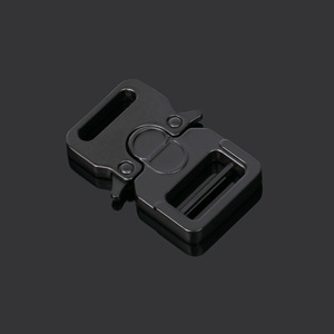 Tactical Belt Metal Buckle Zinc Alloy Side Release Buckle For Bags Adjustable <b>Webbing</b> Backpack Hardware Accessory - Product Image 1