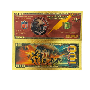 Nouvelles plaques d'or de football américain 2026 plaquées or 24 carats pour collection - Product Image 6