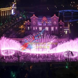 Complete set, dezelfde kwaliteit als in Dubai Mall, buitenfontein van roestvrij staal met DMX 512, muzikale dansfontein voor festivals. - Product Image 4