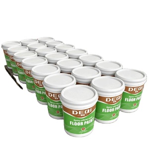 DEQI High Hardness and Wear-resistant <b>Epoxy</b> Colored Sand <b>Floor</b> Paint Marble <b>Floor</b> Self-leveling Paint for Bedrooms Offices - Product Image 1