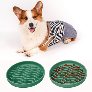 Cross-border Hot Rectangle Portable Silicone Pet Licking <b>Mat</b> for <b>Cats</b> and Dogs Slow Feeding Bowl Dongguan Made - Product Image 4