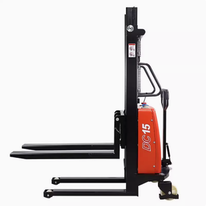 Truk palet semi-elektrik Hydraulic Ulis bekas baru 5T kapasitas pemuatan pompa tumpuk komponen inti mesin baterai listrik - Product Image 4