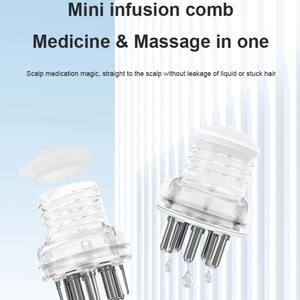 Mini peigne de massage du cuir chevelu portable pour la croissance des cheveux, applicateur d'huile pour le cuir chevelu, brosse de massage - Product Image 2