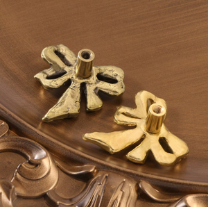 Boogvormige Messing Deurklink Slaapkamerkastdeur Trekhaak Inloopkast Hangende Haak - Product Image 2