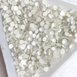 Diamantes de imitación Hot Fix de cristal blanco neón de venta directa de fábrica para vestido - Product Image 1