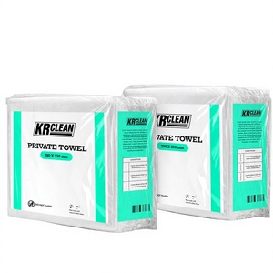 Washable Nonwoven Square Strong Soft Personal Care Wipes Eco-Friendly Disposable Daily Hygiene Home Travel Everyday Cleaning - Product Image 1