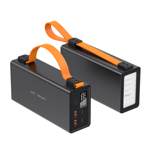 สถานีพลังงานสำหรับแล็ปท็อป OEM 60000mAh 100W PD ชาร์จเร็ว <span class=keywords><strong>แบ</strong></span><span class=keywords><strong>ต</strong></span>เตอรี่ลิเธียมโพลิเมอร์ พร้อมพอร์ต USB-C คู่ จอแสดงผลดิจิ<span class=keywords><strong>ต</strong></span>อล และไฟแคมป์ปิ้ง สำหรับใช้งานกลางแจ้ง - Product Image 3