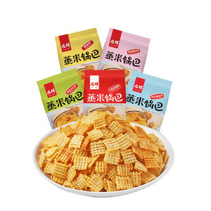 Zhaohui Corteza de arroz Comida instantánea Snack Chinois Saludable Grano Base Snack Tomate Sabor Arroz Patatas fritas - Product Image 6