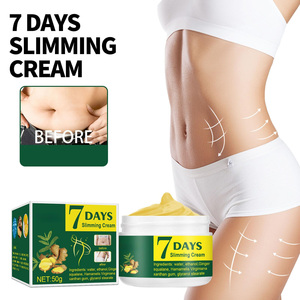 OEM ODM Organic Body Slim Gel Quema Grasa Hot Belly Cream Reafirmante Cintura Shaping Ginger Vitamin C Crema para perder peso - Product Image 1