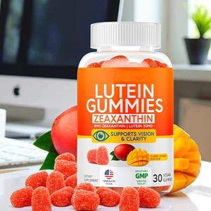 Venta caliente Lutein & Zeaxanthin Gummies Candy Suplemento vitamínico para la salud ocular para adultos - Product Image 5