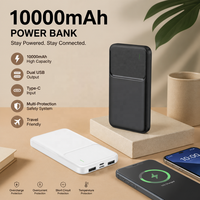 Chargeur externe compact avec câble pour la vente au détail en voyage, les professionnels et la distribution quotidienne d'accessoires mobiles.