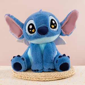 Peluche <span class=keywords><strong>de</strong></span> <span class=keywords><strong>Stitch</strong></span>, Muñeco <span class=keywords><strong>de</strong></span> Peluche <span class=keywords><strong>de</strong></span> <span class=keywords><strong>Lilo</strong></span> <span class=keywords><strong>y</strong></span> <span class=keywords><strong>Stitch</strong></span> en Posición Sentada, Almohada <span class=keywords><strong>de</strong></span> Animal <span class=keywords><strong>de</strong></span> Peluche - Product Image 3