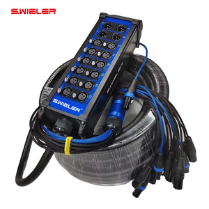 Cavo <span class=keywords><strong>XLR</strong></span> in Offerta Speciale, Cavo Snake a 16/24/32 Canali, Connettore Audio <span class=keywords><strong>XLR</strong></span> Maschio-Femmina, Pin Placcati in Oro, Cavo OFC in Rame per Stage Box - Product Image 1