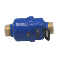 KAIFENG Best-Sale Vertical Volumetric Water Meter Full Brass IP68 OEM Cold Water Meter Household R200 DN25