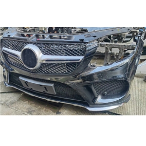 Conjunto de Parachoques Delantero Completo para <span class=keywords><strong>Mercedes</strong></span> Benz GLE W292 <span class=keywords><strong>GLE350</strong></span> GLE300, Incluye Parrilla, Radiador, Sensor de Estacionamiento y Ventilador - Product Image 1