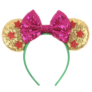 Adorables Diademas de Estrella para Niñas Accesorios para el Cabello de Moda Sencilla para Bebés Nuevas Cintas para el Pelo con Purpurina Elegantes para Niños - Product Image 2