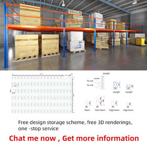 מערכת מדפים למרפסת ביניים מפלדה מגולגלת קרה ללא ברגים עם הגנה מפני קורוזיה, רב שכבתית (1-5 שכבות), בעובי 4 מ\\\"מ עם ציפוי אבקה - Product Image 4