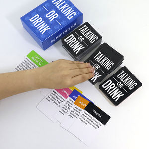 Venta directa <span class=keywords><strong>de</strong></span> fábrica, naipes personalizados OEM para <span class=keywords><strong>beber</strong></span>, juegos <span class=keywords><strong>de</strong></span> cartas impresas con caja dura - Product Image 4