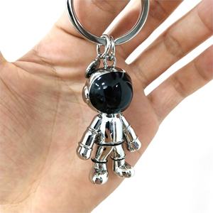 Llavero de robot espacial de moda, colgante para parejas, llavero para coche de hombre, colgante para llaves de chica, disponible en stock - Product Image 4