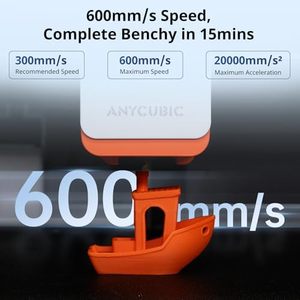 Impresora 3D Kobra S1 220X220X240 mm FDM PLA con Función de Secado, Plataforma Caliente de Vidrio Templado, Enchufe Europeo, Uso en Casa y Oficina, Impresión 3D a 4 Colores - Product Image 3