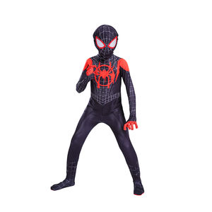Meilleur fait Halloween Super Héros Costume Cosplay Noir Spider Man Zentai Film Costume Impression Numérique Costume Halloween - Product Image 1