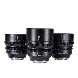 7 אומנים 25/35/50mm T1.05 APS-C ראיית קולנוע עדשה עבור Fujifx Sony E מיקרו 4/3 Blackmagic BMPCC 4K Z מצלמת E2 Canon RF