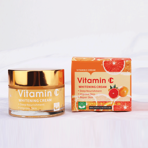Crème pour le visage blanchissante à la vitamine C marque privée OEM naturelle organique hydratante contre les taches brunes - Product Image 1