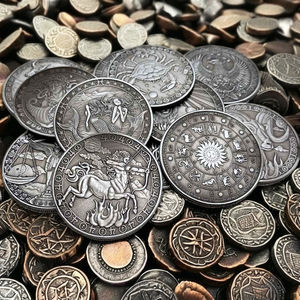 Fabricant de Pièces de Défi Personnalisées en Métal Antique avec Impression par Estampage pour Collections de Pirates - Product Image 5